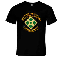 Load image into Gallery viewer, Army -  4th Infantry Division - Ivy Division - Combat Veteran - T-Shirt, Hoodie, Premium
