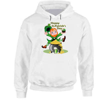 Load image into Gallery viewer, St. Patrick&#39;s Day - Leprechaun&#39;s - Happy St Patrick&#39;s Day - Luck Hoodie
