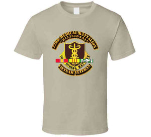 23rd Medical Battalion with Vietnam War Service Ribbon T Shirt, Premium and Hoodie