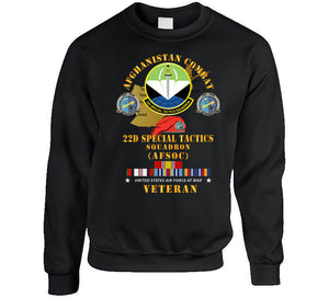 Usaf - Afghanistan Vet W 22d Special Tactics Squadron X 300 T Shirt