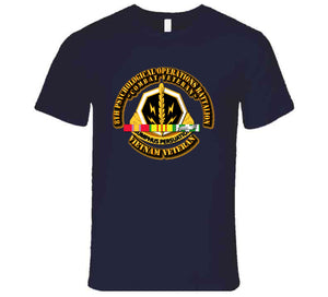 8th Psychological Operations Battalion w SVC  Ribbon T Shirt