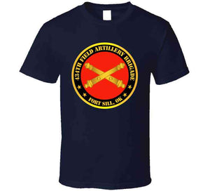 Army - 434th Field Artillery Bde W Branch Ft Sill Ok Long Sleeve T Shirt