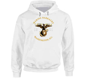 Marine Barracks - Washington, D.c 1801 X 300 Hoodie