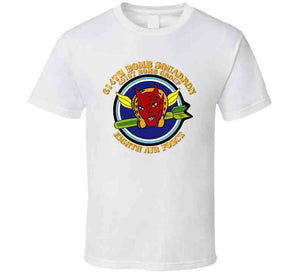 614th Bomb Squadron - 401st Bomb Group - 8th Air Force with Text T Shirt, Hoodie and Premium