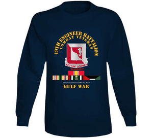 Army - 19th Engineer Battalion - Gulf War W Svc Classic T Shirt, Crewneck Sweatshirt, Hoodie, Long Sleeve, Mug