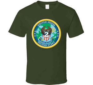 Navy - United States Second Fleet Wo Txt X 300 T Shirt