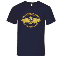 Load image into Gallery viewer, Navy - Seabee Combat Warfare Spec Badge - Of W Color Bee W Txt T Shirt, Premium, Hoodie and Long Sleeve
