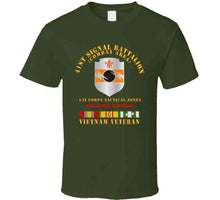 Load image into Gallery viewer, Army - 41st Signal Bn Combat Area Vn Vet W Svc Ribbon - Qui Nhonx 300 T Shirt
