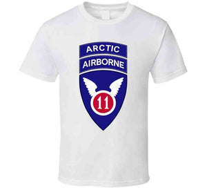 11th Airborne Division W Arctic Tab Wo Txt X 300 Long Sleeve T Shirt