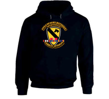 Load image into Gallery viewer, 1st Cavalry Div with Afghanistan Service Ribbons Hoodie
