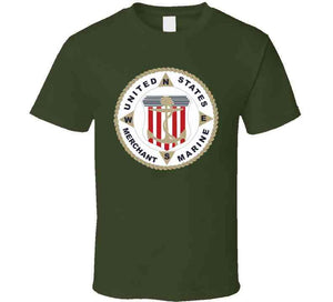 Usmm - United States Merchant Marine Emblem T Shirt