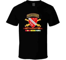 Load image into Gallery viewer, Army - 7th Field Artillery W Br - Ribbon Vn Svc Vet Tab T Shirt

