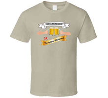 Load image into Gallery viewer, 2nd Amendment 2a - The Right To Beer Arms X 300 Long Sleeve T Shirt
