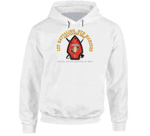 Usmc - 1st Bn, 8th Marines - The Cutting Edge - Marines At War X 300 Hoodie