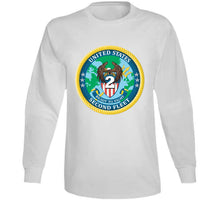 Load image into Gallery viewer, Navy - United States Second Fleet Wo Txt X 300 T Shirt
