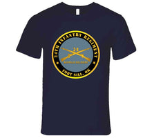 Load image into Gallery viewer, Army - 24th Infantry Regiment - Fort Sill, Ok - Buffalo Soldiers W Inf Branch T Shirt
