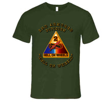 Load image into Gallery viewer, 2nd Armored SSI - Hell on Wheels T Shirt
