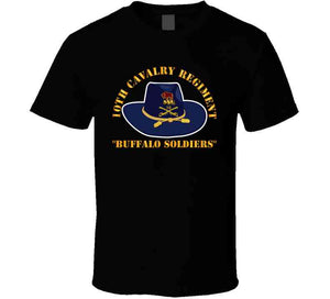 Army - 10th Cavalry Regiment - Buffalo Soldiers T Shirt