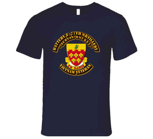 Battery F, 77th Artillery No SVC Ribbon T Shirt