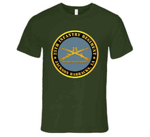 Load image into Gallery viewer, Army - 25th Infantry Regiment - Jackson Barracks, La - Buffalo Soldiers W Inf Branch T Shirt
