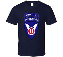 Load image into Gallery viewer, 11th Airborne Division W Arctic Tab Wo Txt X 300 Long Sleeve T Shirt
