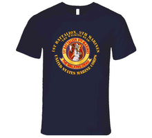 Load image into Gallery viewer, Usmc - 1st Bn 9th Marines - The Walking Dead T Shirt
