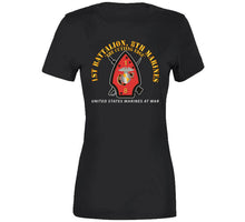 Load image into Gallery viewer, Usmc - 1st Bn, 8th Marines - The Cutting Edge - Marines At War X 300 T Shirt
