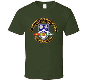 4th Battalion, 23rd Infantry With Vietnam War Service Ribbon T Shirt, Premium and Hoodie