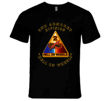 Load image into Gallery viewer, 2nd Armored SSI - Hell on Wheels T Shirt
