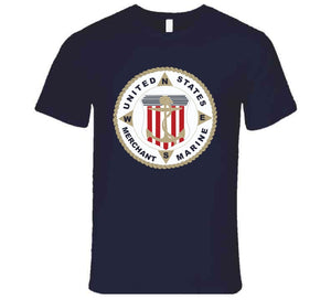 Usmm - United States Merchant Marine Emblem T Shirt