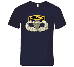 Airborne Badge - Ranger Tab T Shirt