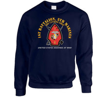 Load image into Gallery viewer, Usmc - 1st Bn, 8th Marines - The Cutting Edge - Marines At War X 300 Crewneck Sweatshirt
