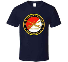 Load image into Gallery viewer, Army - 10th Cavalry Regiment - Fort Concho, Tx - Buffalo Soldiers W Cav Branch T Shirt
