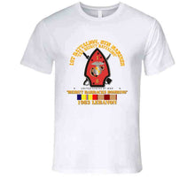 Load image into Gallery viewer, Usmc - 1st Bn, 8th Marines - Beirut Barracks Bombing W Svc Wo Ndsm T Shirt
