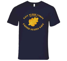 Load image into Gallery viewer, Navy - Navy Nurse Corps, Pin Branch, (Retired) with Text - T Shirt, Premium and Hoodie
