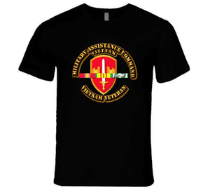 Army -  Macv W Svc Ribbons Long Sleeve T Shirt