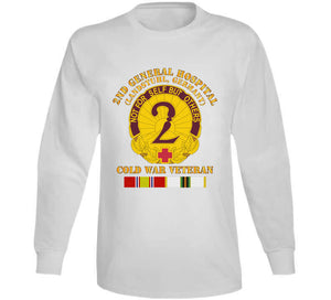 Army - 2nd General Hospital - Landstuhl Frg - W Cold Svc Long Sleeve T Shirt