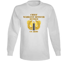 Load image into Gallery viewer, Army - Emblem - Warrant Officer 5 - Cw5 W Eagle - Us Army - Retired - Flat  X 300 - T Shirt
