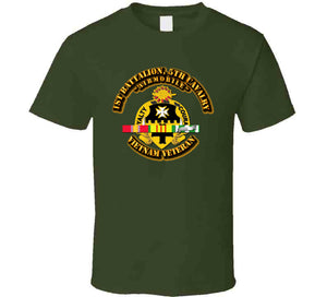 1st Battalion, 5th Cavalry, with Vietnam Service Ribbon - T Shirt, Hoodie, and Premium