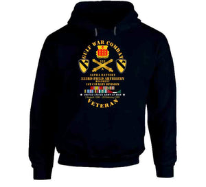 Army - Gulf War Combat Vet W  A Btry 333rd Far - 1st Cav Div W Gulf Svc Hoodie