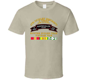 Army - F Troop, 4th Cavalry, Hunter Killer Team, Vietnam War with Vietnam Service Ribbons - T Shirt, Premium and Hoodie