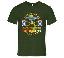 Load image into Gallery viewer, Army - Vietnam Combat Vet - Cib W 1st Bn 20th Inf - 11th Inf Bde Ssi T Shirt
