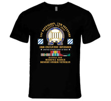 Load image into Gallery viewer, Army - 1st Battalion, 7th Infantry - 3rd Infantry Div - Battle Medina Ridge - Desert Storm Veteran X 300 T Shirt
