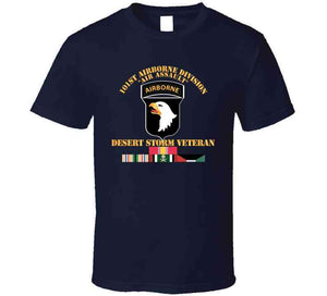 Army - 101st Airborne Division - Desert Storm Veteran T Shirt