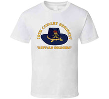 Load image into Gallery viewer, Army - 10th Cavalry Regiment - Buffalo Soldiers T Shirt
