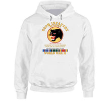 Load image into Gallery viewer, Army - 66th Infantry Div - Black Panther Div - Wwii W Ss Leopoldville W Eu Svc Long Sleeve T Shirt
