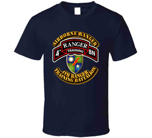 SOF - 4th Ranger Training Battalion - Airborne Ranger T Shirt