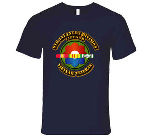 9th Infantry Division w SVC Ribbons T Shirt