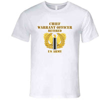 Load image into Gallery viewer, Army - Emblem - Warrant Officer 5 - Cw5 W Eagle - Us Army - Retired - Flat  X 300 - T Shirt
