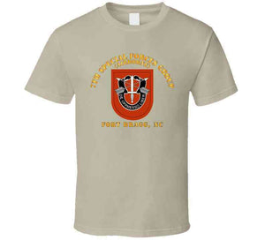 Army - 7th Special Forces Group W Flash - Fbnc T Shirt